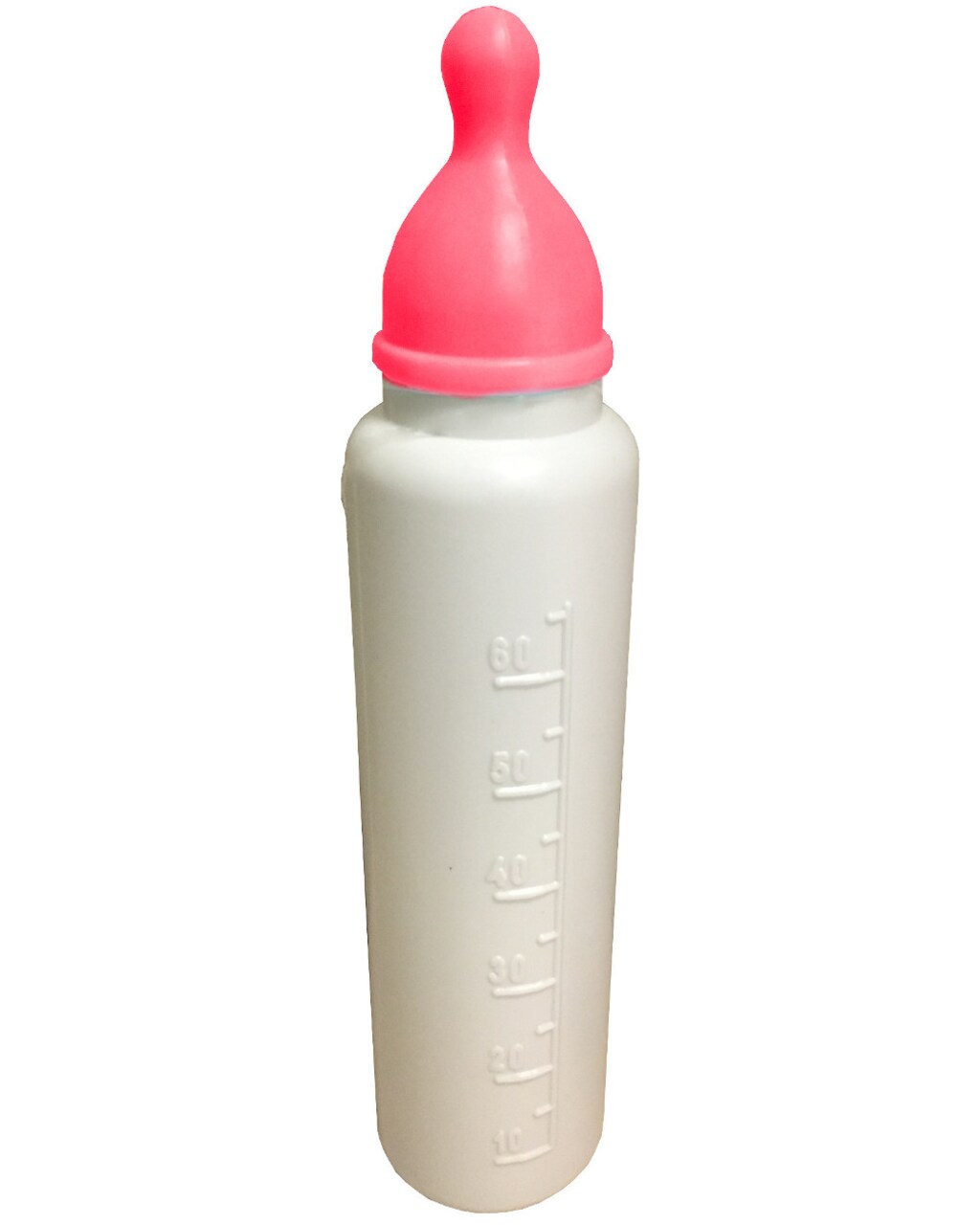Jumbo Plastic Costume Accessory Adult Pink Baby Bottle